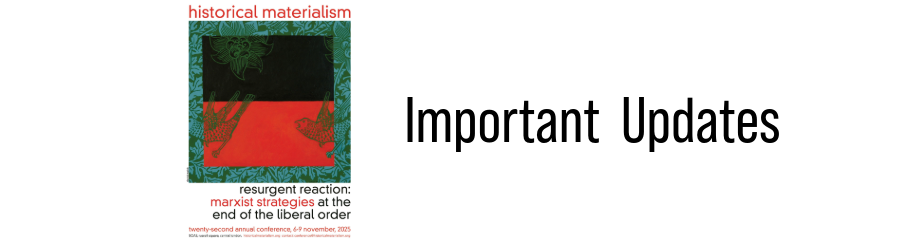 Important Updates for the HM London 2025 Conference